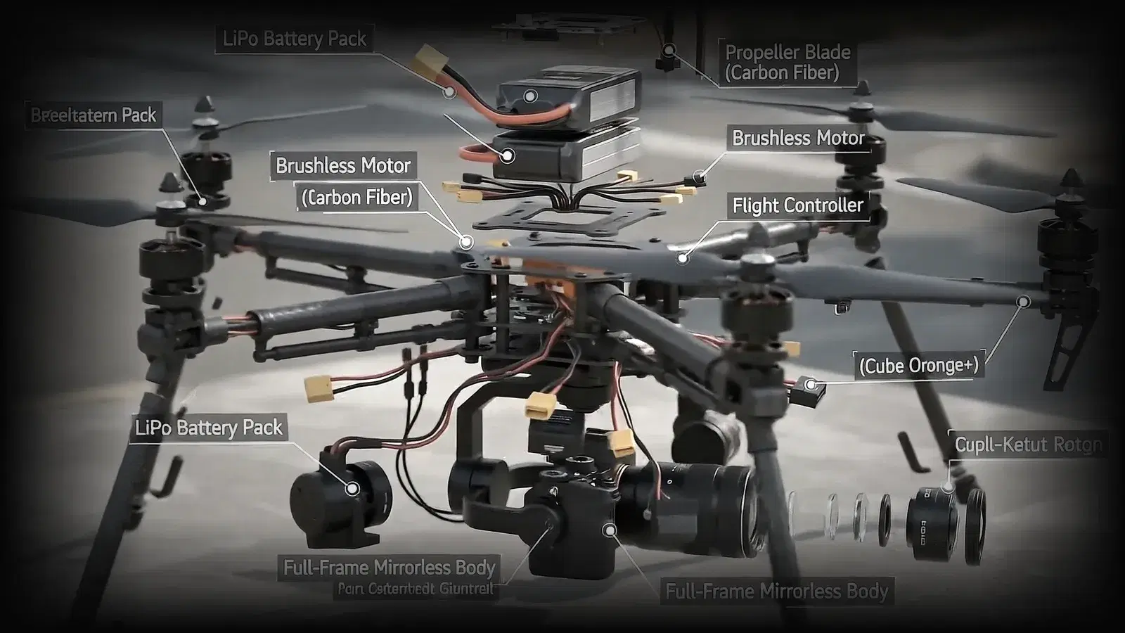 Scout / ISR, shown with its major subsystems marked.